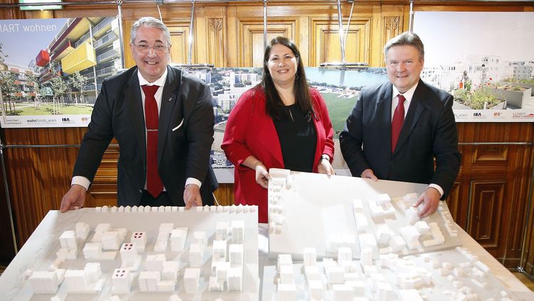 Präsentation des neuen Stadtteils Berresgasse