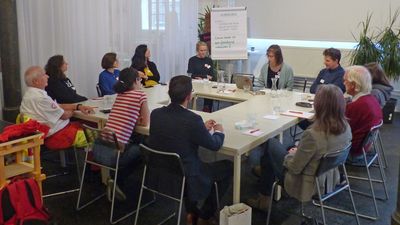 Grätzlbeirat Die Vertreter*innen des Grätzlbeirats Innerfavoriten