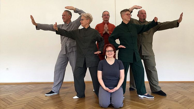 Taiji am Schlingermarkt Foto der Taijigruppe