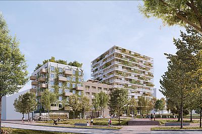 VID Baufeld 12a Rendering