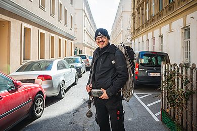 Grätzelheld Andreas Unterlechner