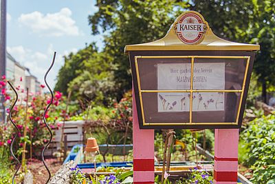 Willkommen im Nachbarschaftsgarten Matznergarten