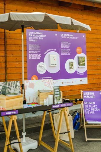 Pop-Up-Infostand Pop-Up-Infostand