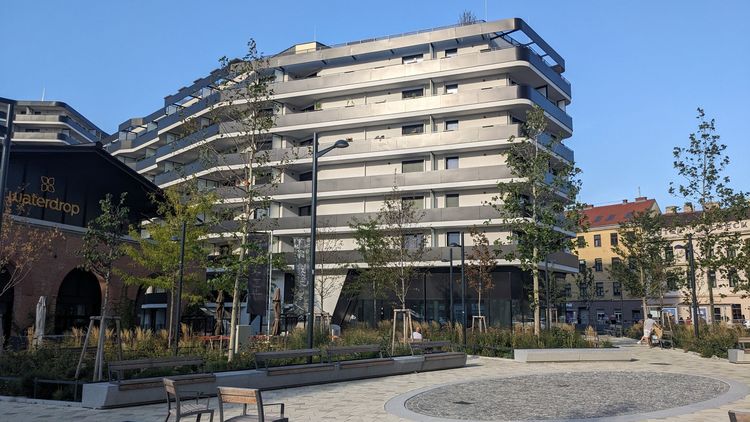 Neues Landgut öffentlicher Raum im Neuen Landgut