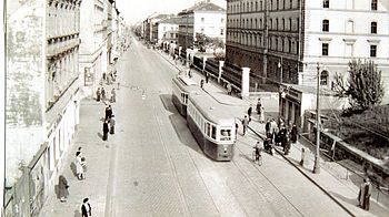 Thaliastraße um 1955