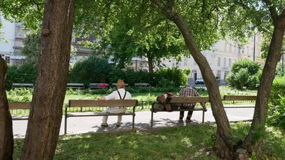Verweilen im Norbert-Liebermann-Park