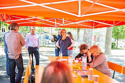 Workshop "Mehr Reinlpark" ExpertInnen beim Workshop