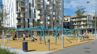 Helmut-Zilk-Park neuer Aufenthaltsbereich neuer Aufenthaltsbereich im Helmut-Zilk-Park