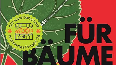 Blatt-Illustration mit Nachbarschatz_Button