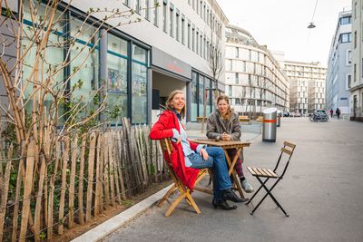 Grätzelheldinnen: Stefanie Lichtwitz und Sylvia Kostenzer