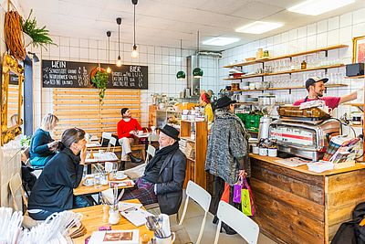 Das Landkind am Schwendermarkt.