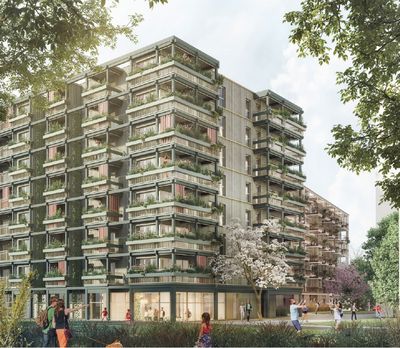 VID Baufeld 12b Rendering