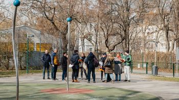 Parkbegehung im Christine-Busta-Park