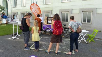 Treffpunkt GB* bei der Klimastraße Kempelengasse