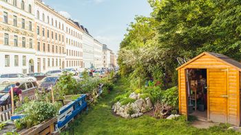 Der grüne Fleck in Wien 