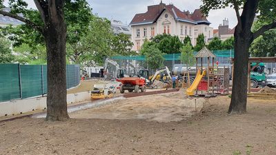 Umbauarbeiten Reinlpark