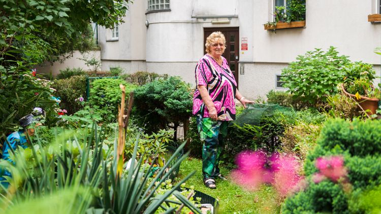 Grätzelheldin Frau Sirch