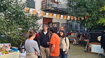 Innenhof in der Gartengasse