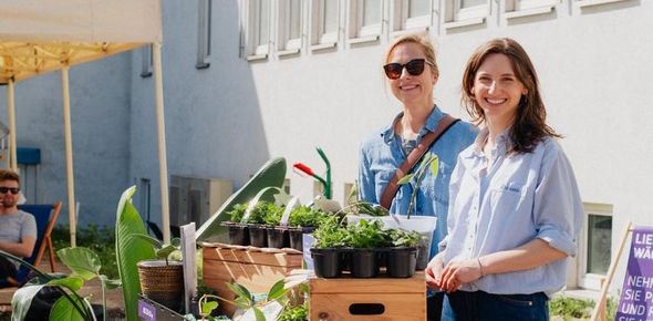 Infostand Urbanes Garteln